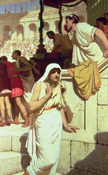 Edmund Blair Leighton The Gladiator's Wife France oil painting art